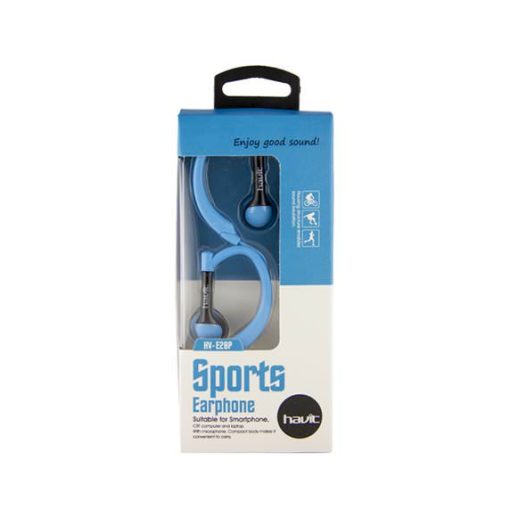 Auricular de Deporte con MicrofonoHV-E28P azul