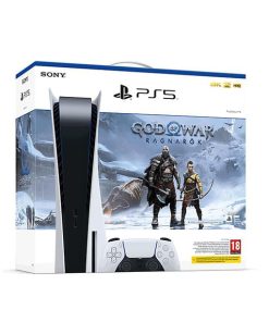 Sony PS5 with BLU-Ray Disc Edition 825GB with God of War Ragnarok