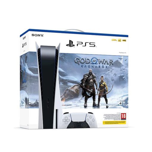 Sony PS5 with BLU-Ray Disc Edition 825GB with God of War Ragnarok