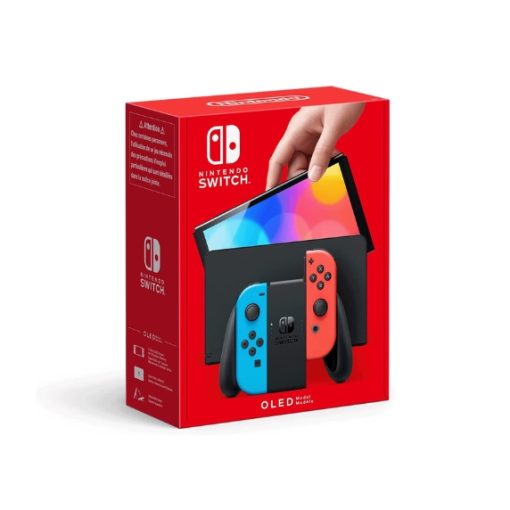 Nintendo Switch Oled Azul Neón/Rojo Neón