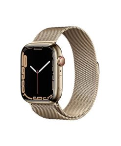 Apple Watch Series 7 correa dorada