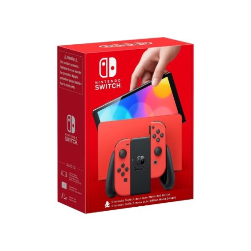 Nintendo Switch OLED Rojo Edición Mario