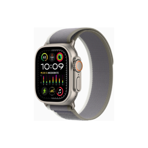 Apple Watch Ultra 2 titanio correa loop Trail verdegris SM