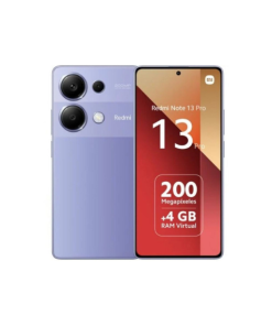 Xiaomi Redmi Note 13 Pro 4G - Smartphone de 12+512 GB, Pantalla de 6,67" AMOLED FHD+ 120Hz, Mediatek Helio G99 Ultra, Triple cámara de hasta 200MP, Hypercharge 67W, Violeta (Versión ES) - Solo abierto