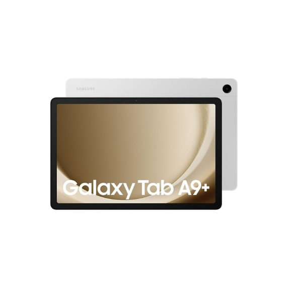 Samsung Galaxy Tab A9+ Tablet Android, 128 GB Almacenamiento, WiFi, Pantalla 11”, Sonido 3D, Silver (Versión Española) - Solo abierto