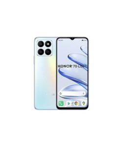 HONOR 70 Lite 5G, Smartphone con Pantalla FullView de 6,5" 90 Hz, Triple cámara de 50 MP, Gran Batería de 5000 mAh, Turbo RAM 4+3GB, Gran Almacenamiento de 128GB, Android 12, Dual SIM, Plata