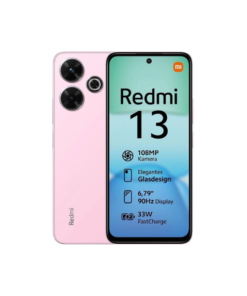 Xiaomi Redmi 13 Smartphone 8+256 GB pantalla FHD+ de 6,79 pulgadas, 5030 mAh, cámara de 108 MP, carga rápida de 33 W, Rosa