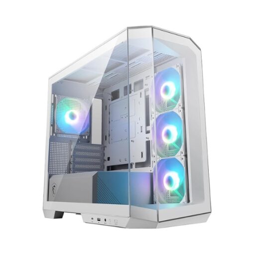 Caja Semitorre ATX MSI PANO M100R Blanco