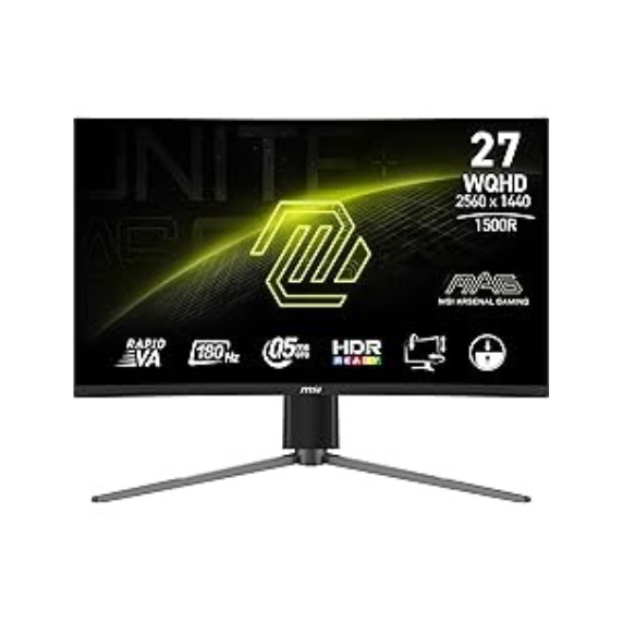 MSI mag 27CQ6PF Monitor Curvo Gaming