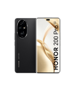 HONOR 200 Pro, 12GB Ram 512GB teléfono móvil 5G, 6.8", carga rápida 5200mAh, 100W, triple cámara retrato nivel estudio 50MP, ultra delgado 8.2mm, pantalla de protección ocular, NFC - Negro - Solo abierto