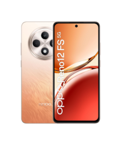 OPPO Reno12FS 5G - Smartphone Libre con IA, 24GB (12GB+12GB) 512GB, Pantalla 2.5D AMOLED 6.7", Cámara 50+8+32 MP, Android, IP64, Batería 5000mAh, Carga Rápida 45W - Naranja