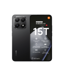 Xiaomi 15T, Negro, 256 GB, 12 GB RAM, 6.83" AMOLED WQHD+ Eye Care, MediaTek Dimensity 8400-Ultra, 5500 mAh Version Europea - Sin cargador
