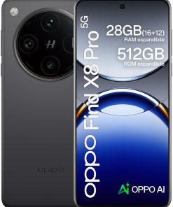 OPPO Find X8 Pro 5G 16/512GB Negro Libre (Versión Española)
