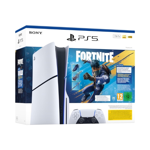 Sony PS5 Slim Standard + Pack Fortnite Flowering Chaos