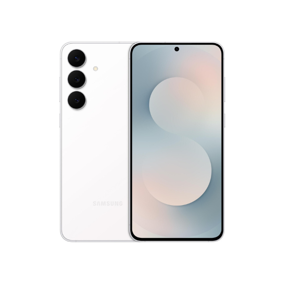 Samsung Galaxy S25 FE 256GB, Teléfono Móvil con IA, Marco Ligero 7,5mm, Pantalla FHD+ 6,7", Cámara 50MP, Exynos 2400, 8GB RAM Blanco