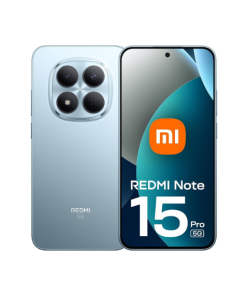 XIAOMI REDMI Note 15 Pro 5G - Smartphone de 12+512GB, Pantalla de 6,83" 1.5K AMOLED, MediaTek Dimensity 7400-Ultra, cámara de 200MP, batería de 6580 mAh, Cargador no Incluido, Azul (Versión ES)