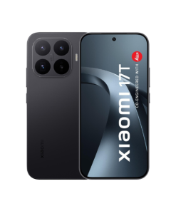 XIAOMI 17T - Smartphone de 12+256GB, Pantalla de 6,59" 120 Hz Eye-Care, Batería de 6500 mAh (típ.) de Silicio-Carbono, Teleobjetivo Leica 5X, Negro (Versión ES) [Clase de eficiencia energética A]