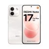 Xiaomi Redmi Note 17 Pro Max color Cloud Blush, vista trasera blanca nacarada y frontal